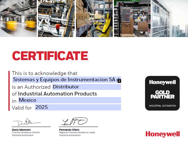 gold partner honeywell